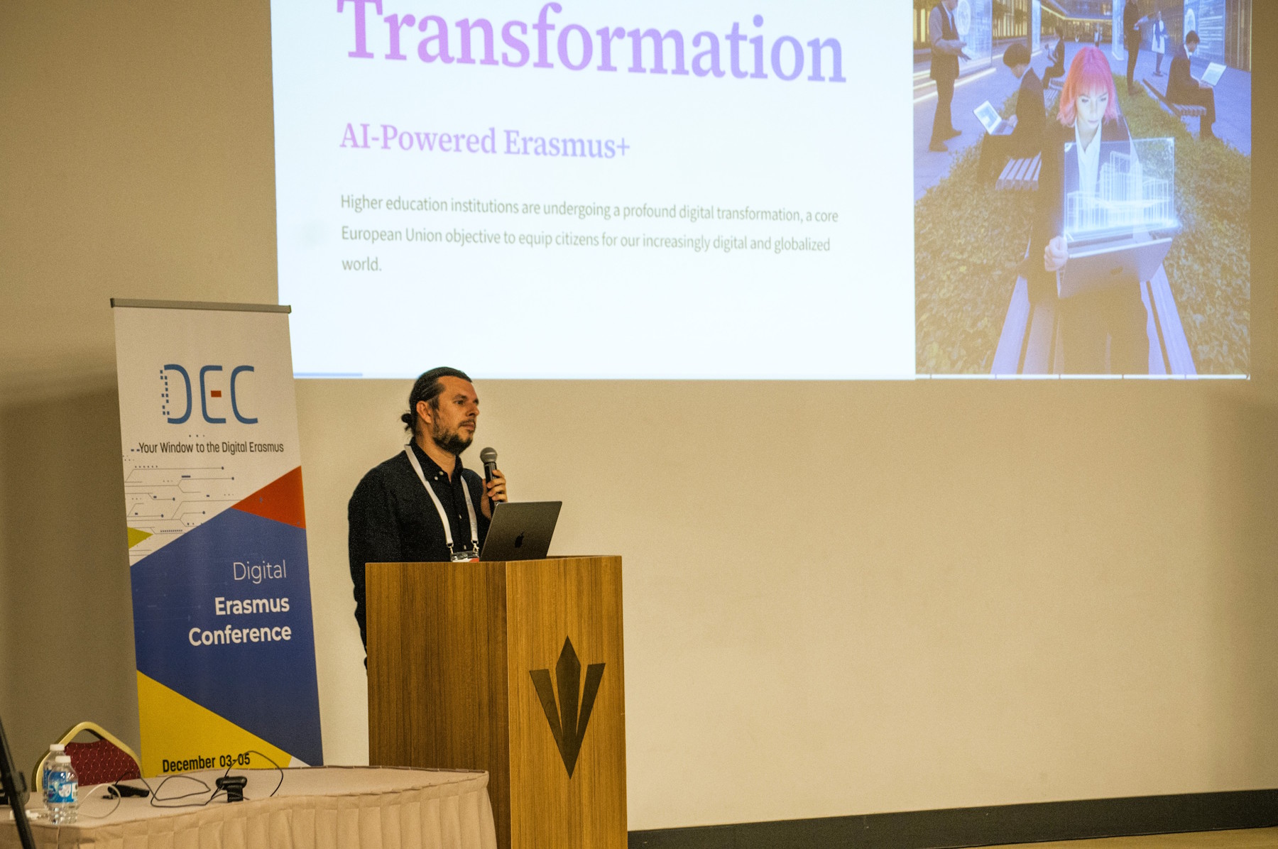 A workshop session at a previous Digital Erasmus Conference
